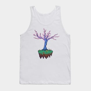 Pixel tree Tank Top